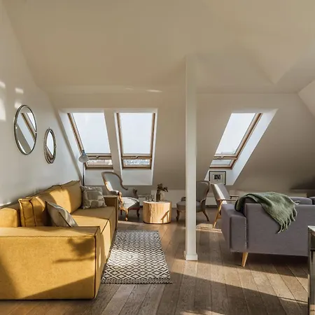 Penthouse Skyline - Loftaffair Apartment Krakau
