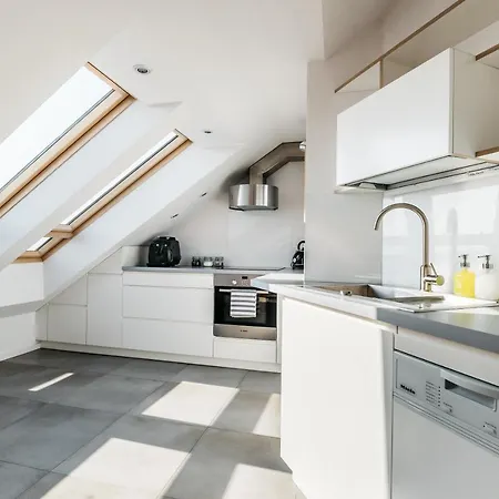 Penthouse Skyline - Loftaffair Appartement Krakau